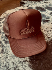 Boot Stitch Trucker