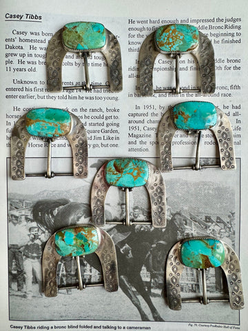 The Azul Hebillas Turquoise Buckles