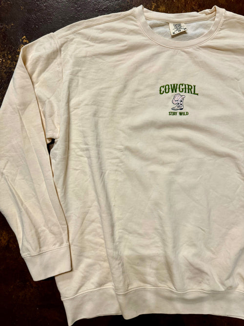 Cowgirl Stay Wild Sweatshirt