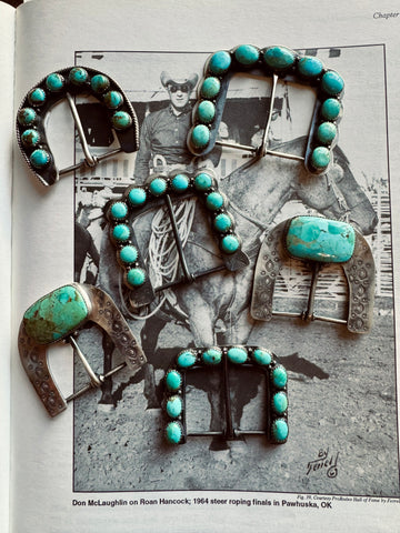 The Uno Hebillas Turquoise Buckles